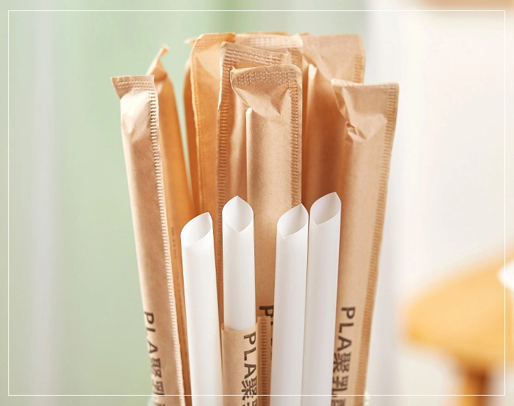 Eco-Friendly Compostable Disposable PLA Biodegradable Straw Disposable Products
