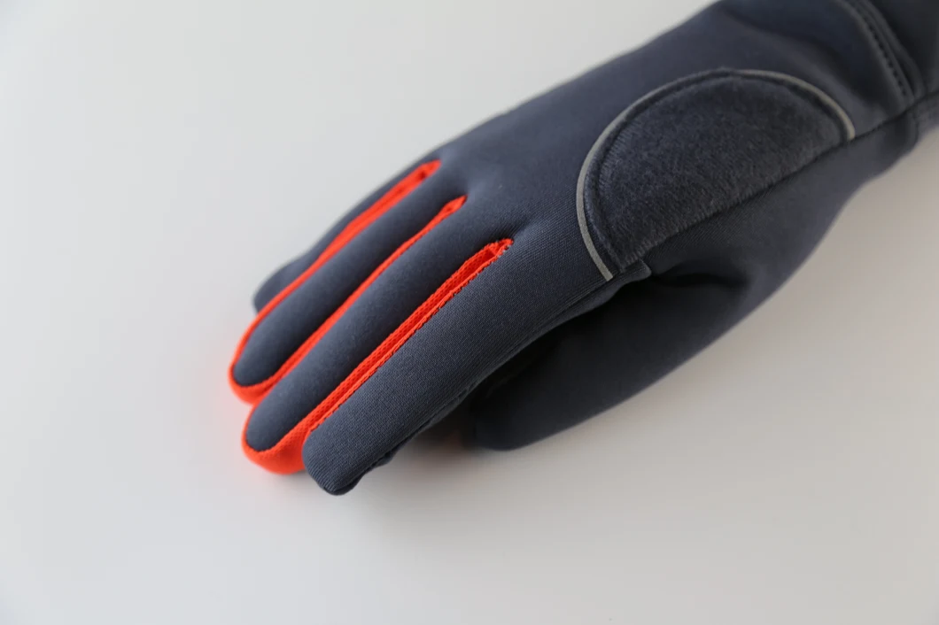 Black All Finger Gloves, Warm Gloves for Outdoor Sports