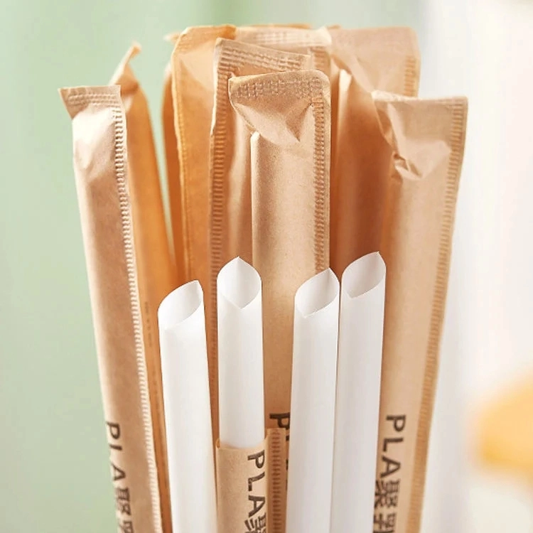 Eco-Friendly Compostable Disposable PLA Biodegradable Straw Disposable Products